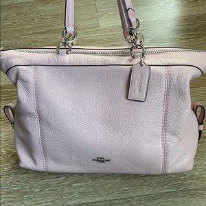 COACH: Pastel Pink Drifter Satchel